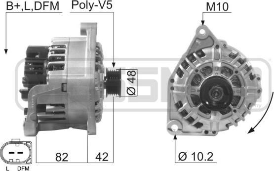 Wilmink Group WG2012073 - Генератор autospares.lv