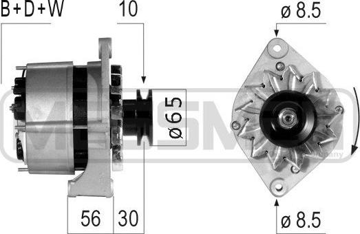 Wilmink Group WG2012193 - Генератор autospares.lv