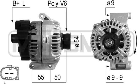 Wilmink Group WG2012159 - Генератор autospares.lv