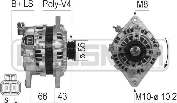 Wilmink Group WG2012182 - Генератор autospares.lv