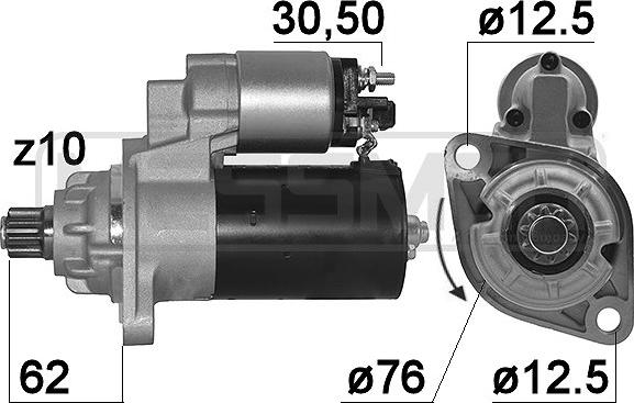 Wilmink Group WG2012840 - Стартер autospares.lv