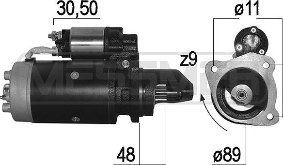 Wilmink Group WG2012852 - Стартер autospares.lv