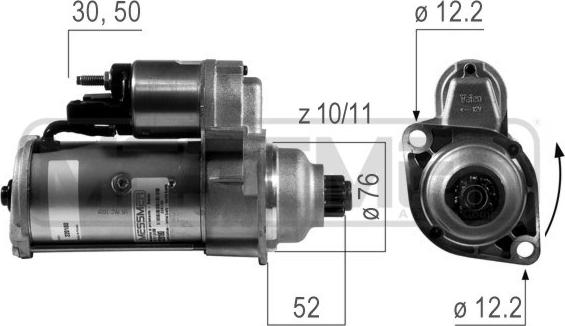 Wilmink Group WG2012806 - Стартер autospares.lv