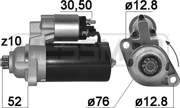 Wilmink Group WG2012839 - Стартер autospares.lv