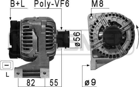 Wilmink Group WG2012347 - Генератор autospares.lv