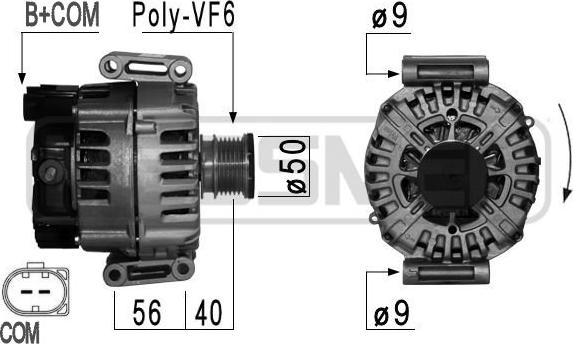 Wilmink Group WG2012366 - Генератор autospares.lv