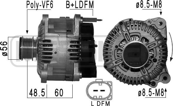 Wilmink Group WG2012368 - Генератор autospares.lv