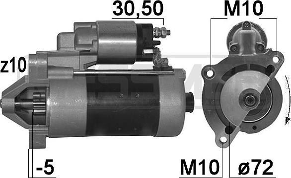 Wilmink Group WG2012751 - Стартер autospares.lv