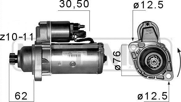 Wilmink Group WG2012768 - Стартер autospares.lv