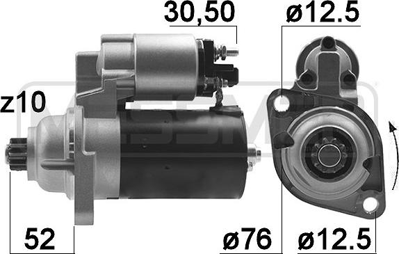 Wilmink Group WG2012716 - Стартер autospares.lv