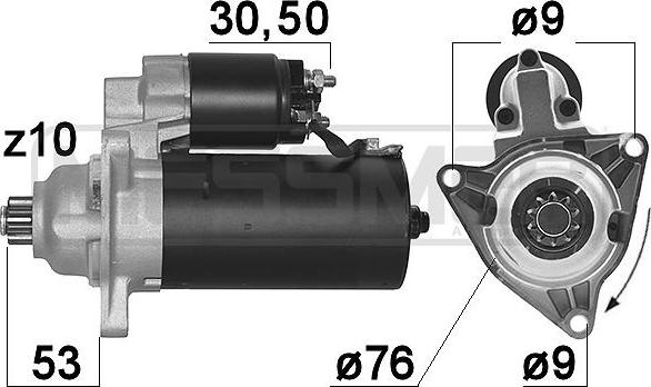 Wilmink Group WG2012732 - Стартер autospares.lv