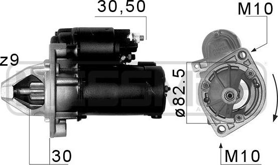 Wilmink Group WG2012723 - Стартер autospares.lv