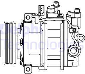 Wilmink Group WG2039894 - Компрессор кондиционера autospares.lv