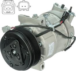 Wilmink Group WG2039851 - Компрессор кондиционера autospares.lv