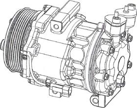 Wilmink Group WG2039832 - Компрессор кондиционера autospares.lv