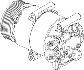 Wilmink Group WG2039826 - Компрессор кондиционера autospares.lv