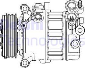 Wilmink Group WG2039874 - Компрессор кондиционера autospares.lv