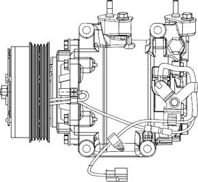 Wilmink Group WG2039873 - Компрессор кондиционера autospares.lv