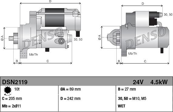 Wilmink Group WG2072130 - Стартер autospares.lv