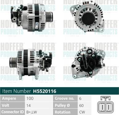 Wilmink Group WG2196934 - Генератор autospares.lv