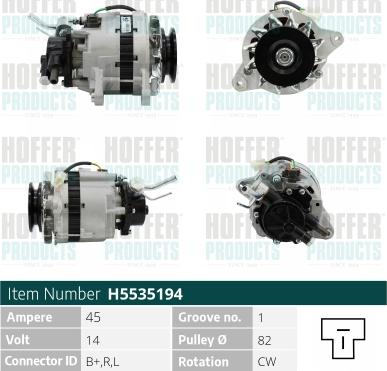 Wilmink Group WG2196978 - Генератор autospares.lv