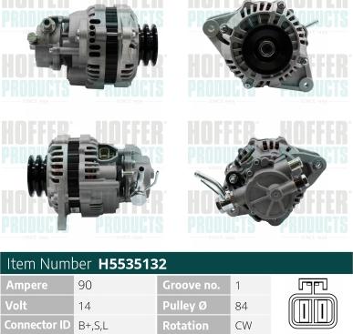 Wilmink Group WG2196973 - Генератор autospares.lv