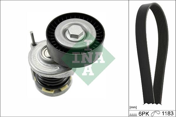 Wilmink Group WG2148686 - Поликлиновый ременный комплект autospares.lv