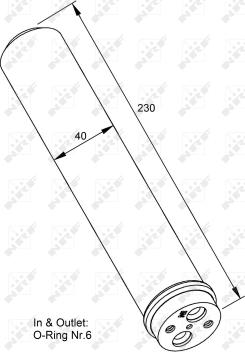 Wilmink Group WG2159988 - Осушитель, кондиционер autospares.lv