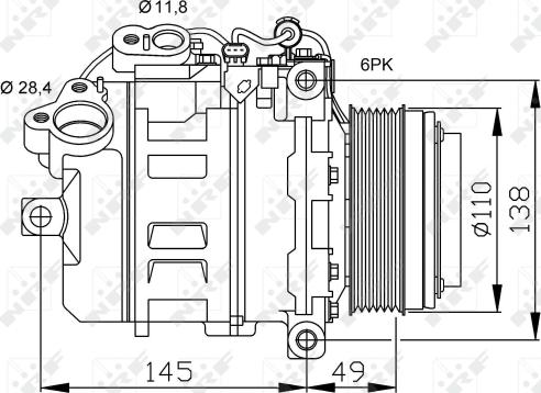 Wilmink Group WG2159439 - Компрессор кондиционера autospares.lv