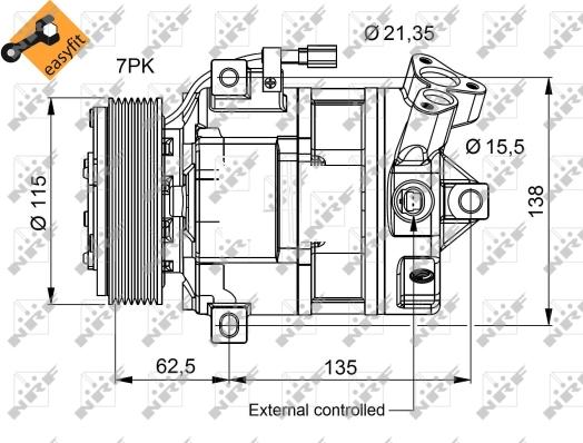 Wilmink Group WG2159523 - Компрессор кондиционера autospares.lv