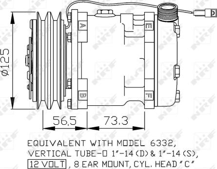 Wilmink Group WG2159624 - Компрессор кондиционера autospares.lv