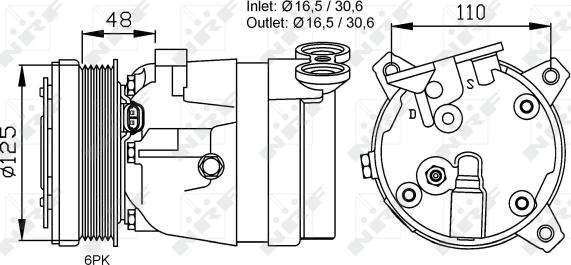 Wilmink Group WG2159088 - Компрессор кондиционера autospares.lv