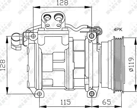 Wilmink Group WG2159150 - Компрессор кондиционера autospares.lv