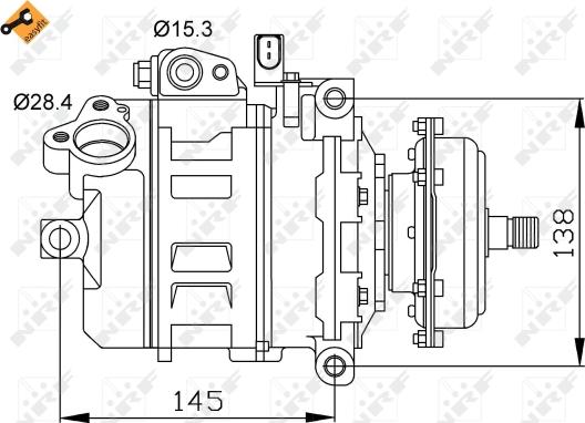 Wilmink Group WG2159169 - Компрессор кондиционера autospares.lv