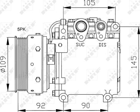 Wilmink Group WG2159102 - Компрессор кондиционера autospares.lv