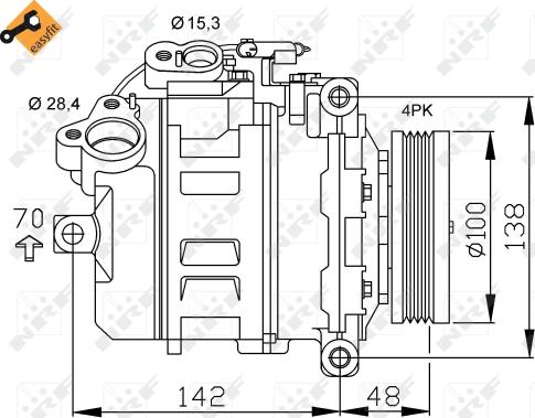 Wilmink Group WG2159337 - Компрессор кондиционера autospares.lv