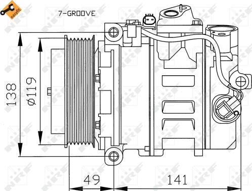 Wilmink Group WG2159225 - Компрессор кондиционера autospares.lv