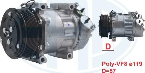 Wilmink Group WG2151856 - Компрессор кондиционера autospares.lv