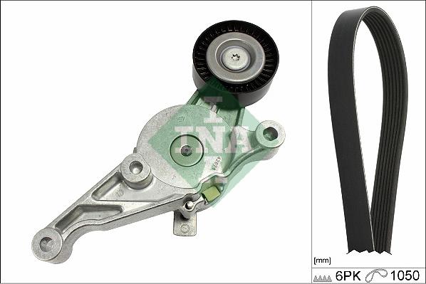 Wilmink Group WG2152005 - Поликлиновый ременный комплект autospares.lv