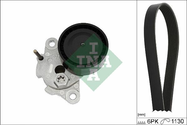 Wilmink Group WG2152008 - Поликлиновый ременный комплект autospares.lv