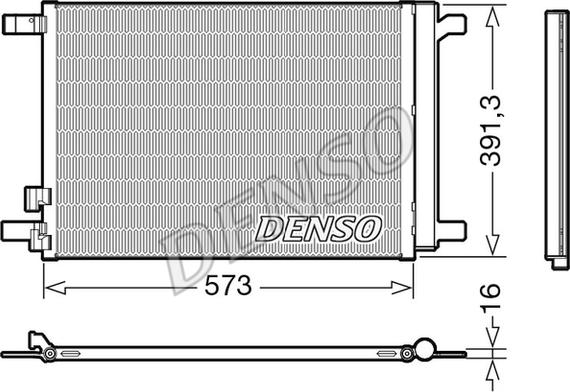 Wilmink Group WG2169952 - Конденсатор кондиционера autospares.lv