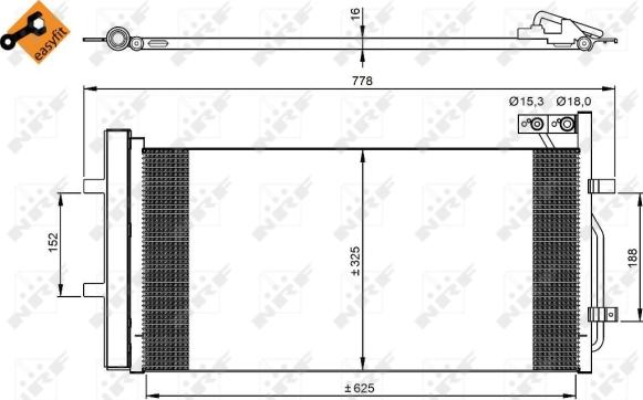 Wilmink Group WG2160487 - Конденсатор кондиционера autospares.lv