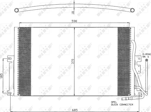 Wilmink Group WG2160854 - Конденсатор кондиционера autospares.lv