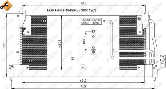 Wilmink Group WG2160793 - Конденсатор кондиционера autospares.lv