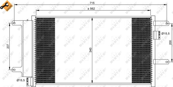 Wilmink Group WG2161078 - Конденсатор кондиционера autospares.lv