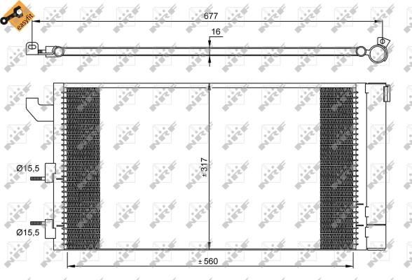 Wilmink Group WG2161168 - Конденсатор кондиционера autospares.lv