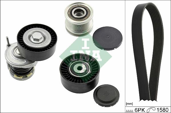 Wilmink Group WG2167129 - Поликлиновый ременный комплект autospares.lv