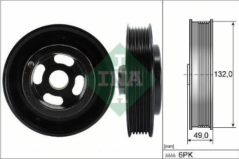 Gates 7845-20145 - Шкив коленчатого вала autospares.lv