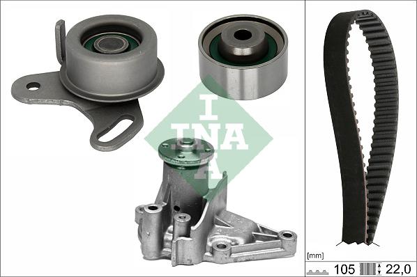 Wilmink Group WG2101381 - Водяной насос + комплект зубчатого ремня ГРМ autospares.lv