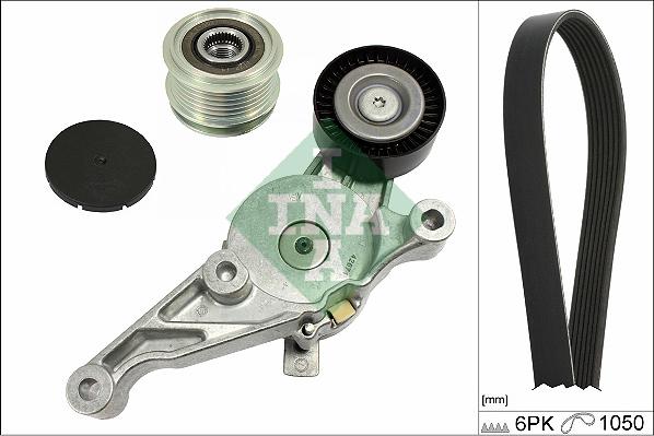 Wilmink Group WG2101377 - Поликлиновый ременный комплект autospares.lv